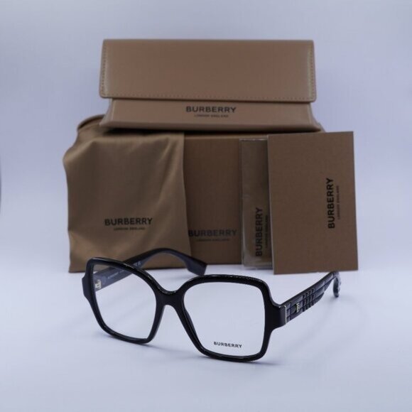 Final Price! Burberry BE2374 3001 52mm Eyeglasses - Picture 1 of 7